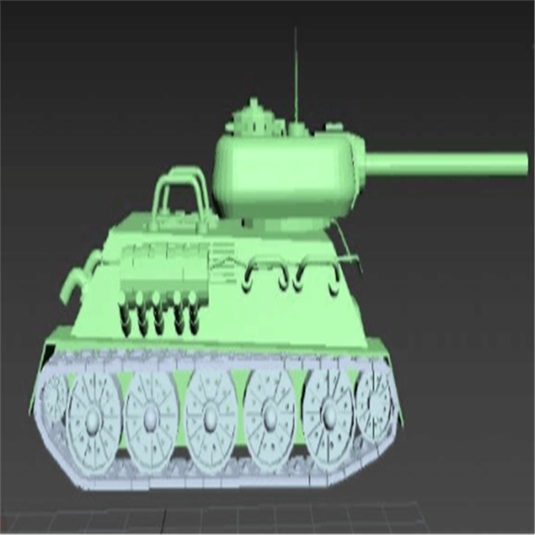 宁陕充气军用坦克模型